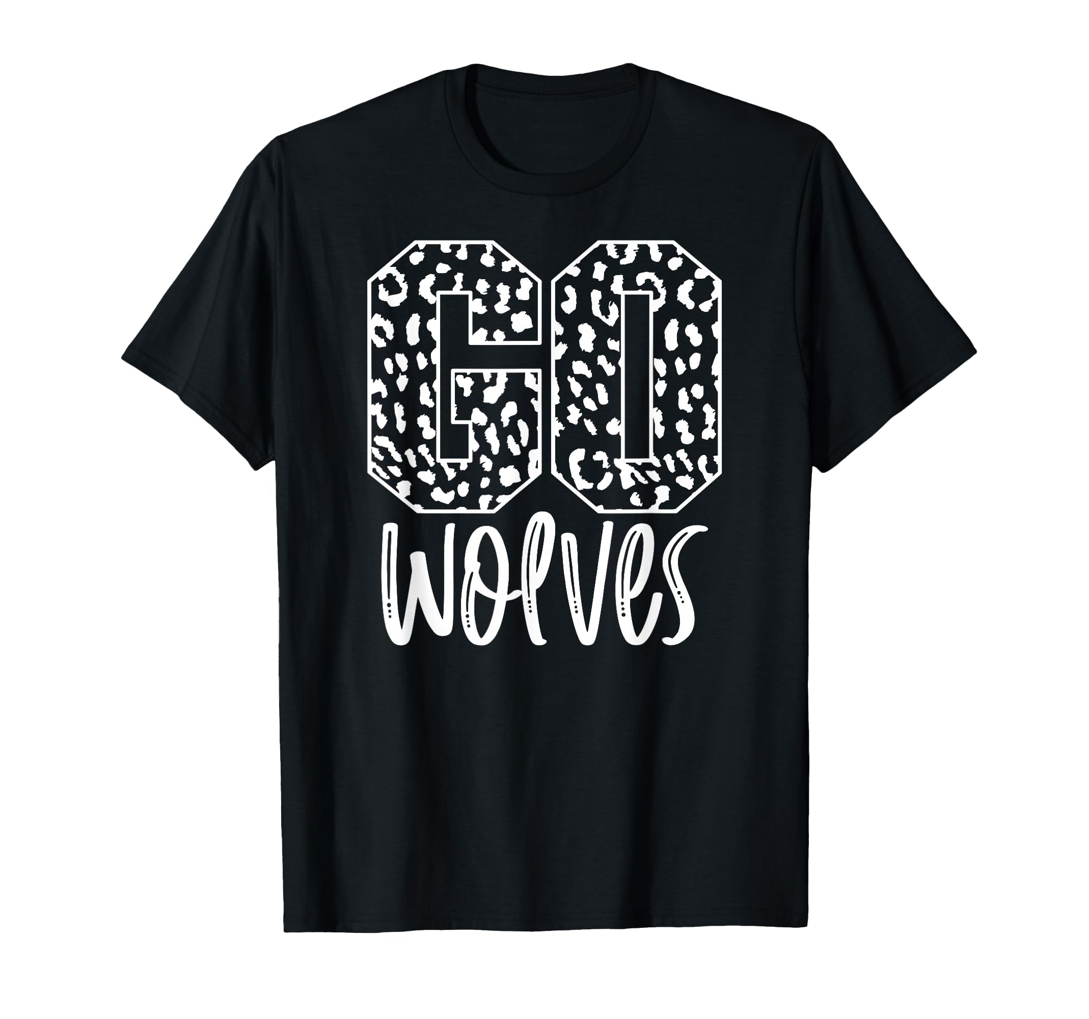Wolves Team Mascot School Spirit Game T-Shirt - Trendy Graphic for Adults - T-Shirt, Sweatshirt, Hoodie