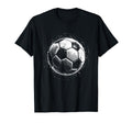 Soccer Ball 3D Wireframe Soccer Lover T-Shirt - Unique Graphic for Adults - T-Shirt, Sweatshirt, Hoodie