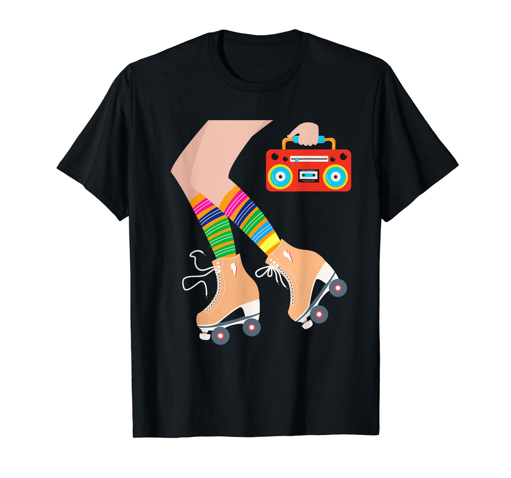 Rollerskates Roller Skating Lover T-Shirt - Casual Everyday Wear Men Women - T-Shirt, Sweatshirt, Hoodie