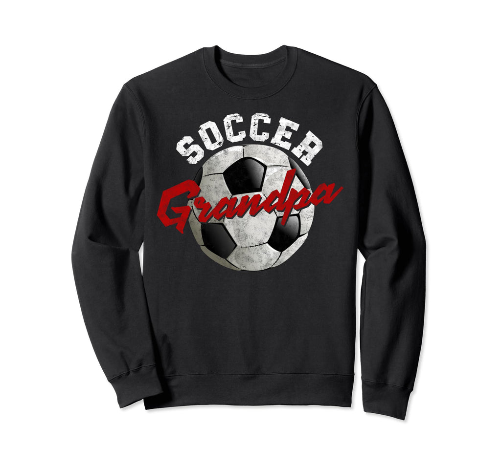 Soccer Grandpa Fathers Day Sweatshirt - Custom Art Print Unisex - T-Shirt, Sweatshirt, Hoodie