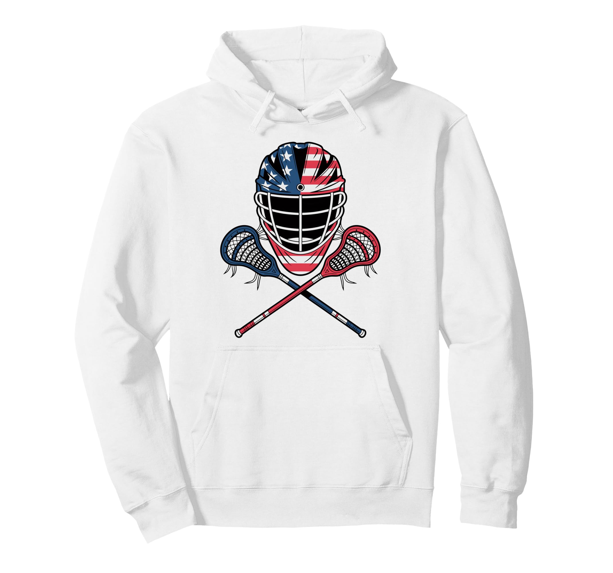 Lacrosse Goalie Lax Goalkeeper Hoodie - Novelty Apparel for Adults - T-Shirt, Sweatshirt, Hoodie