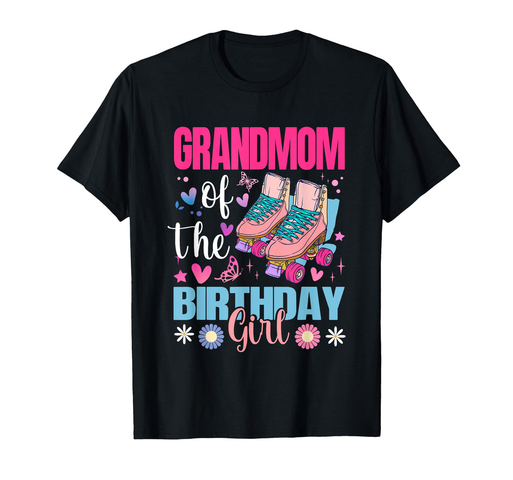 Grandmom Birthday Rolling Skate Bday T-Shirt - Custom Art Print for Adults - T-Shirt, Sweatshirt, Hoodie