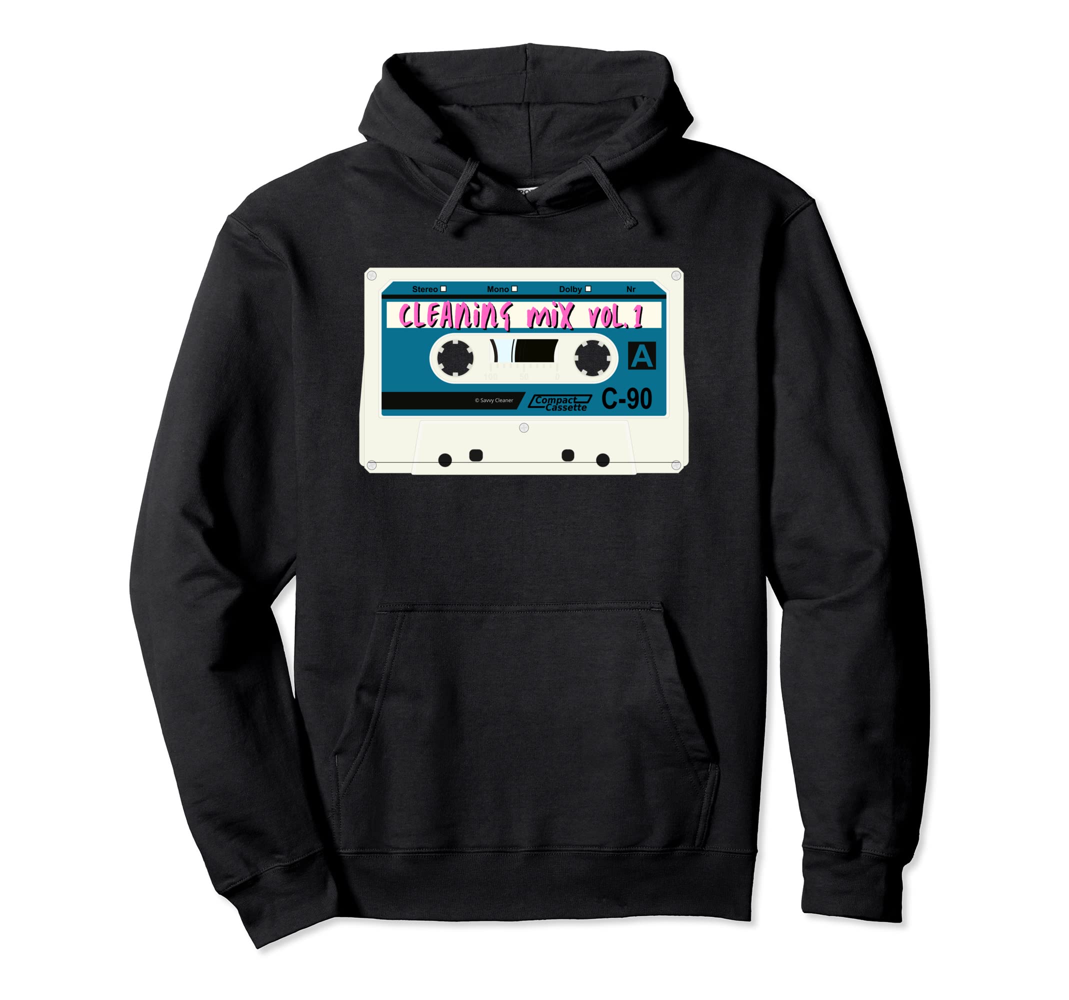 Cleaning Mix Cassette Tape Volume 1 Hoodie - Streetwear Style Unisex - T-Shirt, Sweatshirt, Hoodie