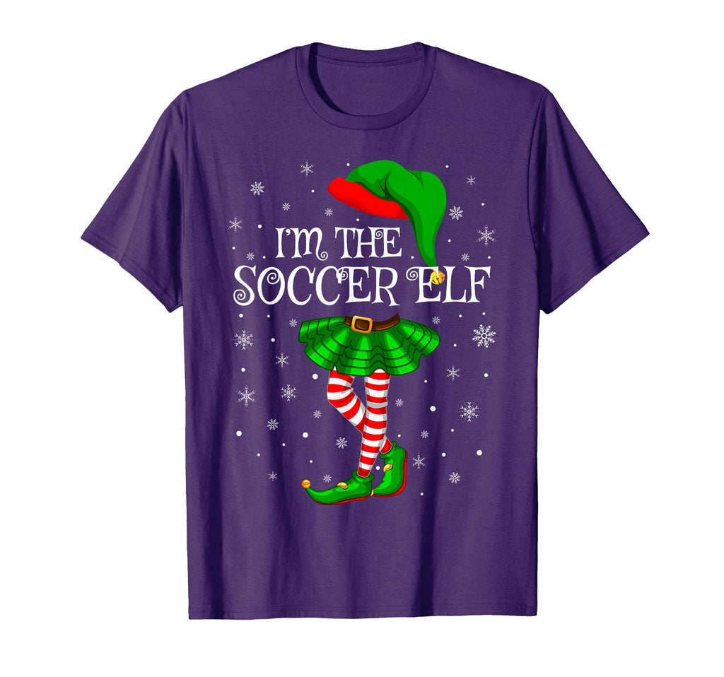 Family Matching Im Soccer Elf T-Shirt - Fun Novelty Design Men Women - T-Shirt, Sweatshirt, Hoodie