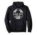 Soccer Game Day Sports Love Soccer Hoodie - Aesthetic Graphic Unisex - T-Shirt, Sweatshirt, Hoodie
