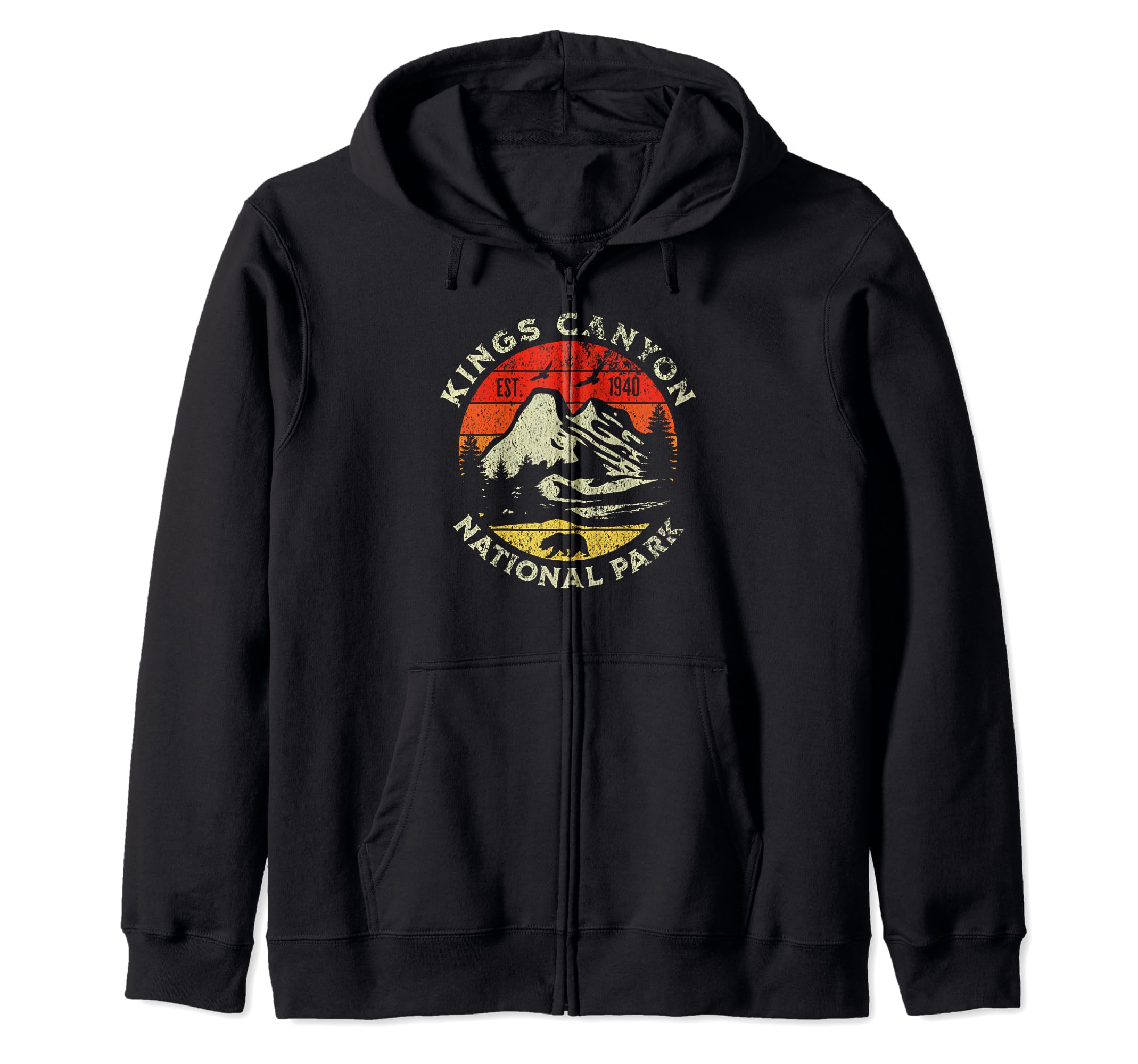 Kings Canyon National Park Sweatshirt - Fun Novelty Design Unisex - T-Shirt, Sweatshirt, Hoodie