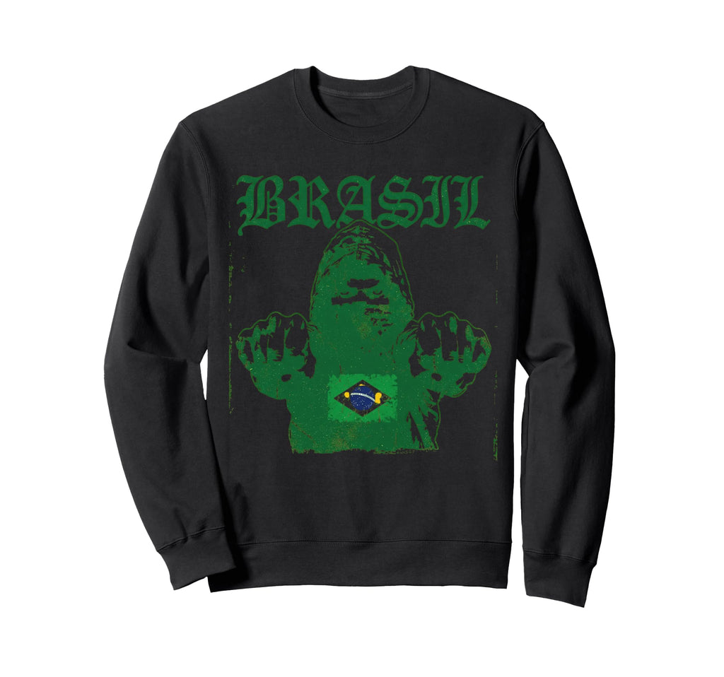 Brazil Gift Flag Brazilian Fan Samba Sweatshirt - Unique Graphic Men Women - T-Shirt, Sweatshirt, Hoodie
