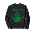 Brazil Gift Flag Brazilian Fan Samba Sweatshirt - Unique Graphic Men Women - T-Shirt, Sweatshirt, Hoodie