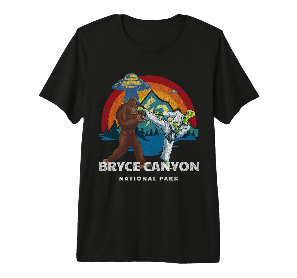 Bryce Canyon National Park Bigfoot T-Shirt - Unique Graphic for Adults - T-Shirt, Sweatshirt, Hoodie