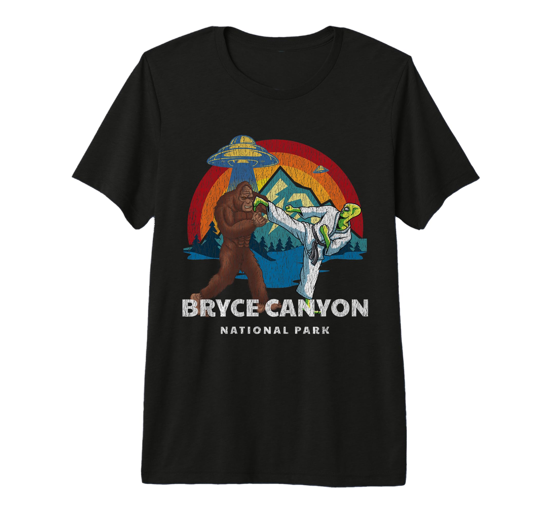 Bryce Canyon National Park Bigfoot T-Shirt - Unique Graphic for Adults - T-Shirt, Sweatshirt, Hoodie
