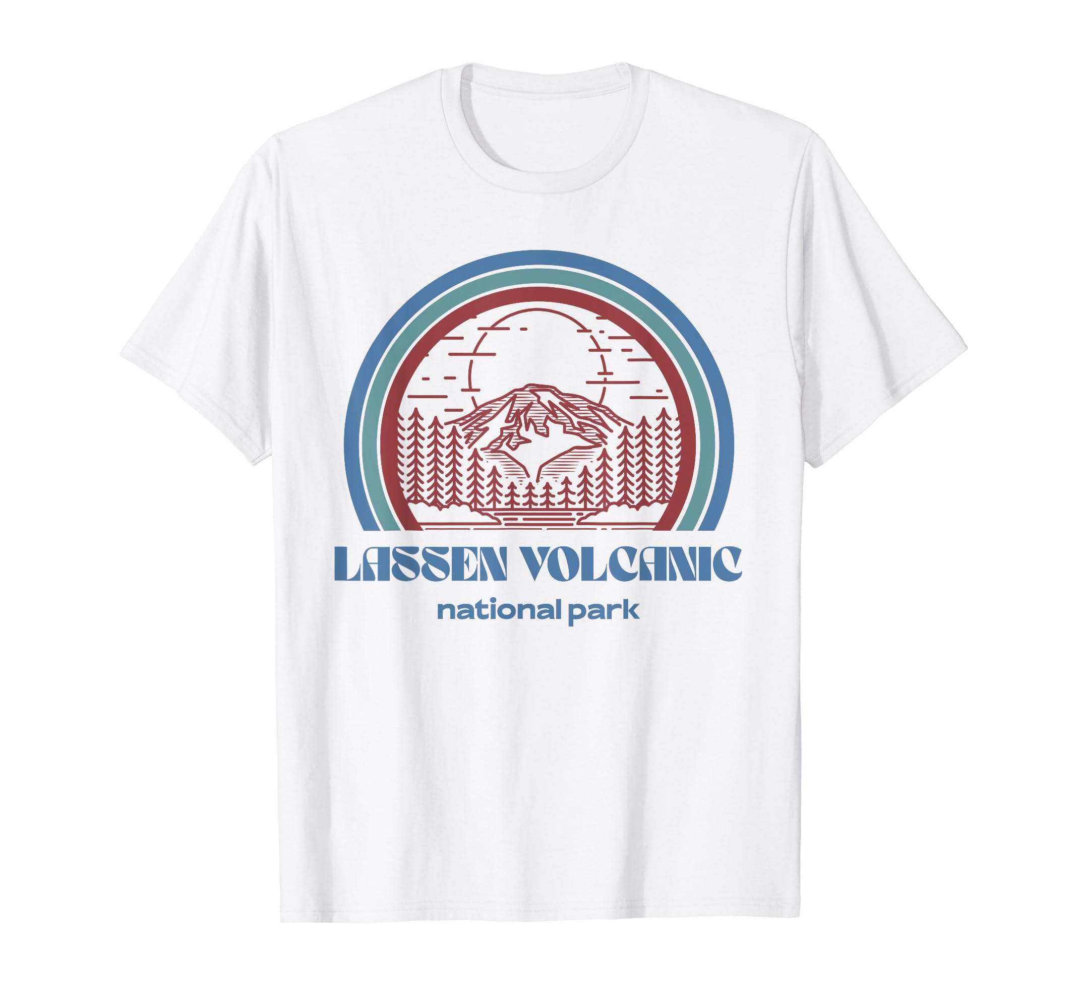 Lassen Volcanic National Park Outdoor T-Shirt - Graphic Print Unisex - T-Shirt, Sweatshirt, Hoodie