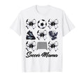 Soccer Mama Bow Soccer Mom Mommy T-Shirt - Casual Everyday Wear Unisex - T-Shirt, Sweatshirt, Hoodie