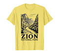 Zion National Park Outdoor Camping Us T-Shirt - Minimalist Print Men Women - T-Shirt, Sweatshirt, Hoodie