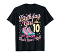 Birthday 10 Roller Skating 10Th Birthday T-Shirt - Minimalist Print Unisex - T-Shirt, Sweatshirt, Hoodie