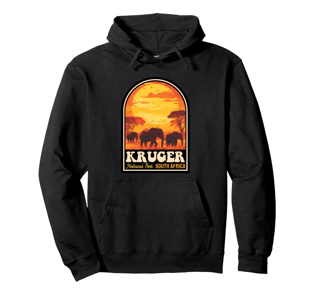 Kruger National Park South Africa Travel Hoodie - Trendy Graphic Men Women - T-Shirt, Sweatshirt, Hoodie