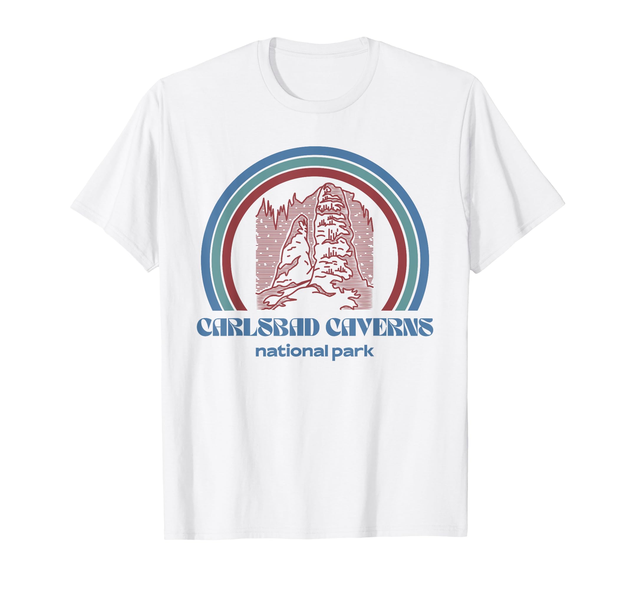 Carlsbad Caverns National Park Outdoor T-Shirt - Custom Art Print Men Women - T-Shirt, Sweatshirt, Hoodie