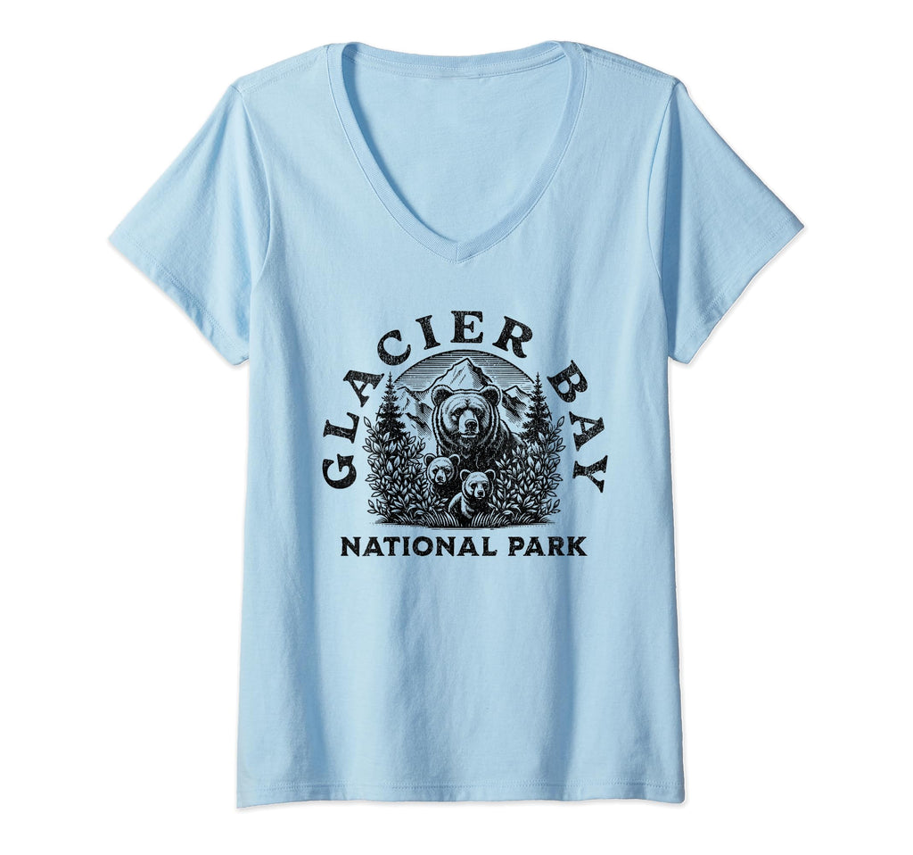 Glacier Bay National Park Alaska Sweatshirt - Minimalist Print for Adults - T-Shirt, Sweatshirt, Hoodie