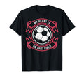 My Heart Is That Field Soccer Mom T-Shirt - Unique Graphic Unisex - T-Shirt, Sweatshirt, Hoodie