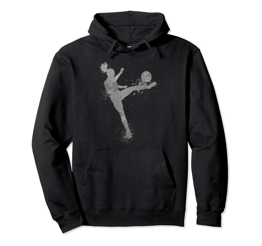 Soccer Soccer Player Sport Lover Hoodie - Fun Novelty Design for Adults - T-Shirt, Sweatshirt, Hoodie