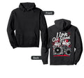 I Love Old School Hip Hop Urban Rap Hoodie - Minimalist Print Men Women - T-Shirt, Sweatshirt, Hoodie