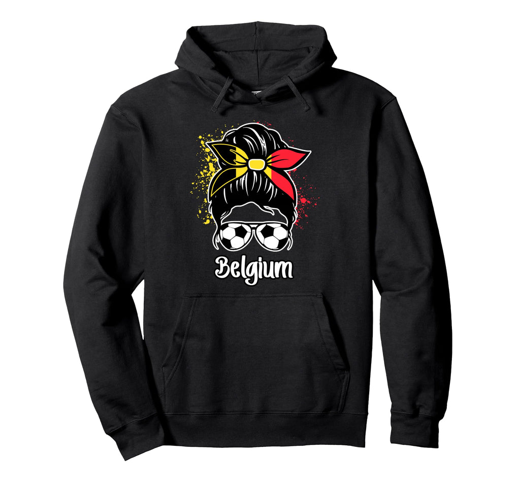 Belgium Football Game Player Soccer Hoodie - Aesthetic Graphic for Adults - T-Shirt, Sweatshirt, Hoodie