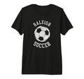 Raleigh Soccer Distressed 90S Tri T-Shirt - Minimalist Print Men Women - T-Shirt, Sweatshirt, Hoodie