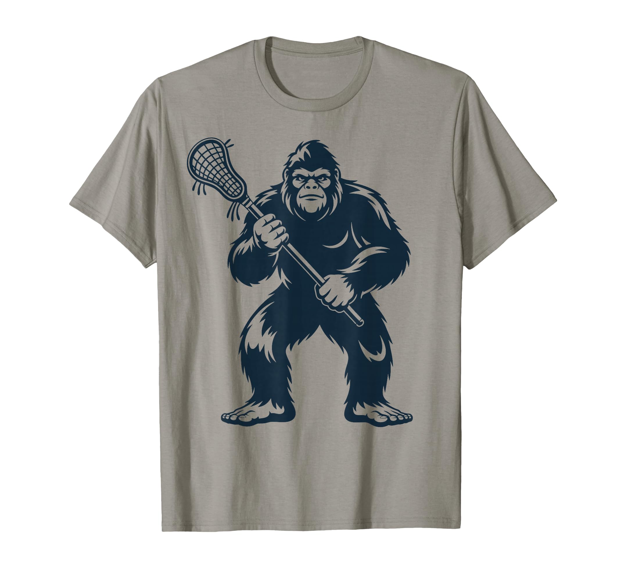 Lacrosse Bigfoot Lax Sasquatch T-Shirt - Casual Everyday Wear Men Women - T-Shirt, Sweatshirt, Hoodie