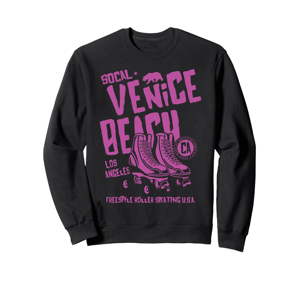 Venice Beach California Roller Sweatshirt - Streetwear Style for Adults - T-Shirt, Sweatshirt, Hoodie