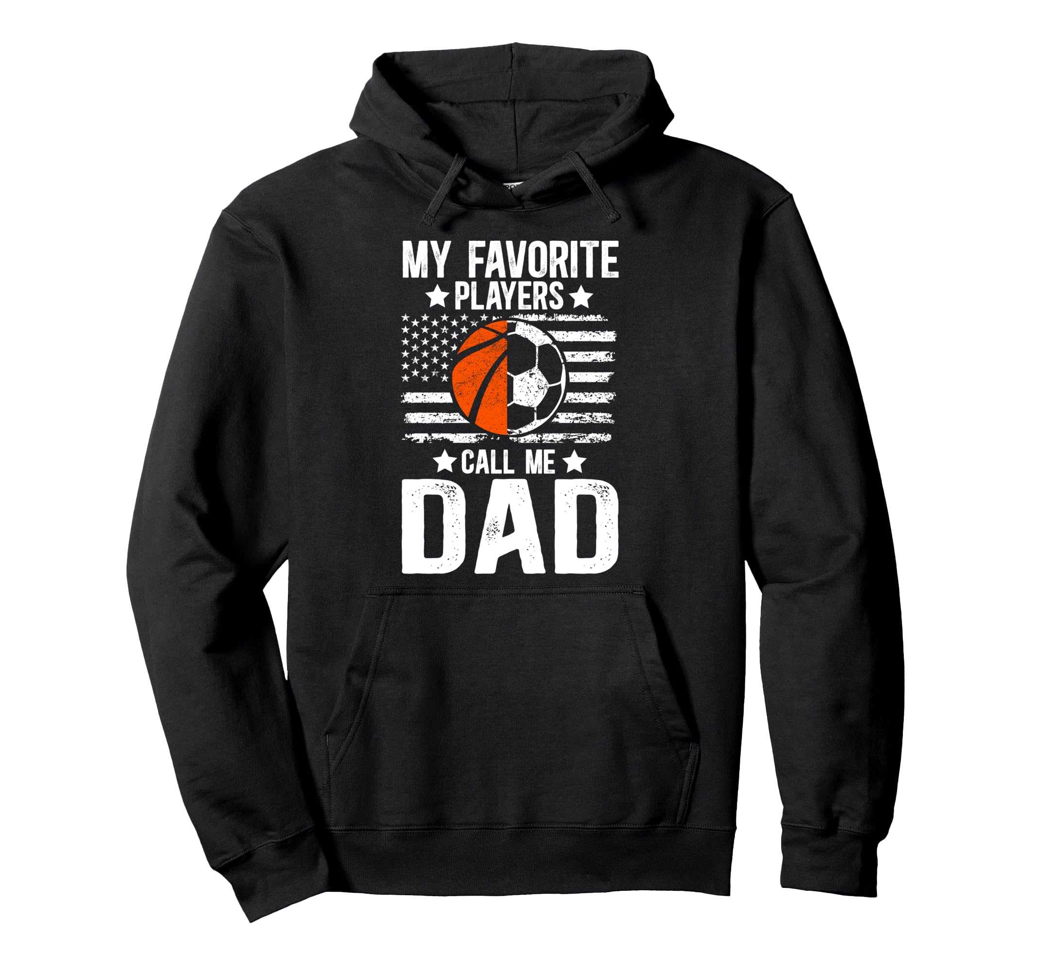 My Favorite Players Call Me Dad Soccer Hoodie - Minimalist Print Men Women - T-Shirt, Sweatshirt, Hoodie