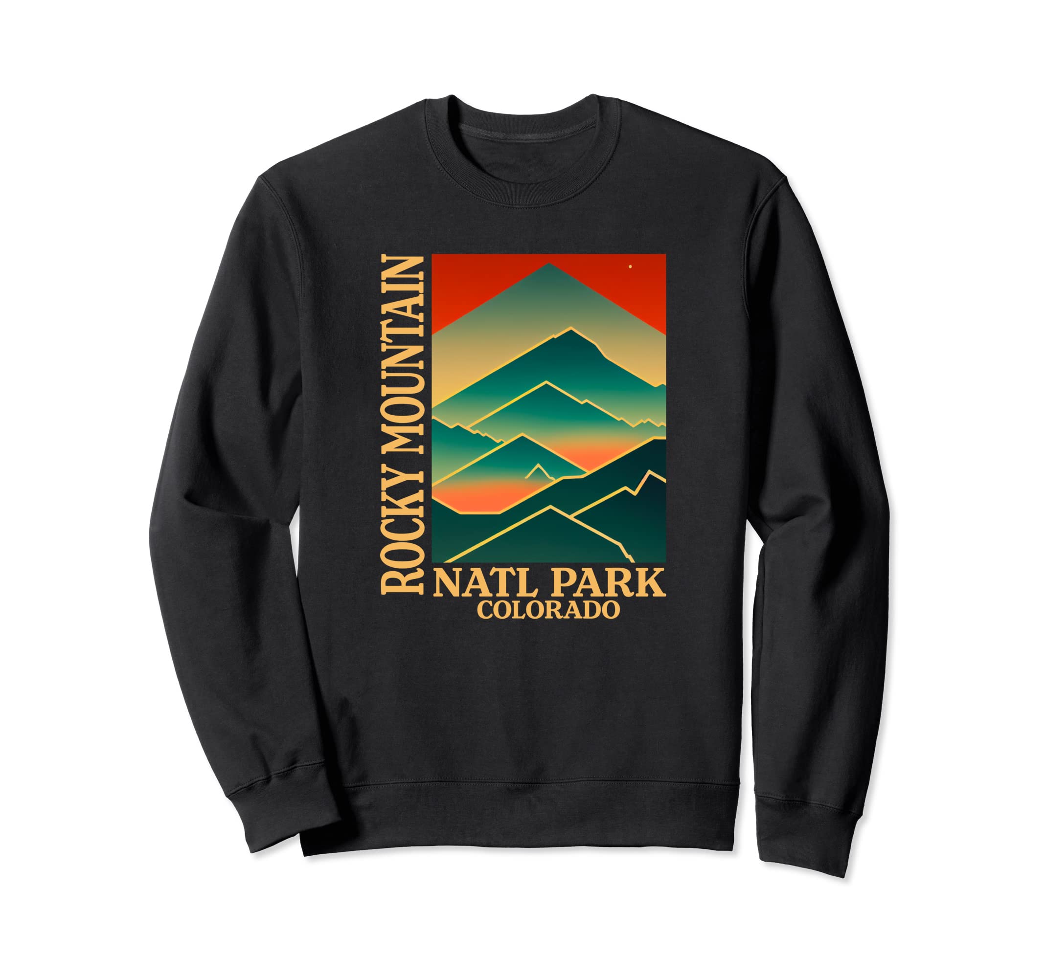 Colorado Rocky Mountain National Sweatshirt - Minimalist Print Men Women - T-Shirt, Sweatshirt, Hoodie