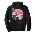 Strawberry Milk Karton Great Wave Hoodie - Fun Novelty Design for Adults - T-Shirt, Sweatshirt, Hoodie