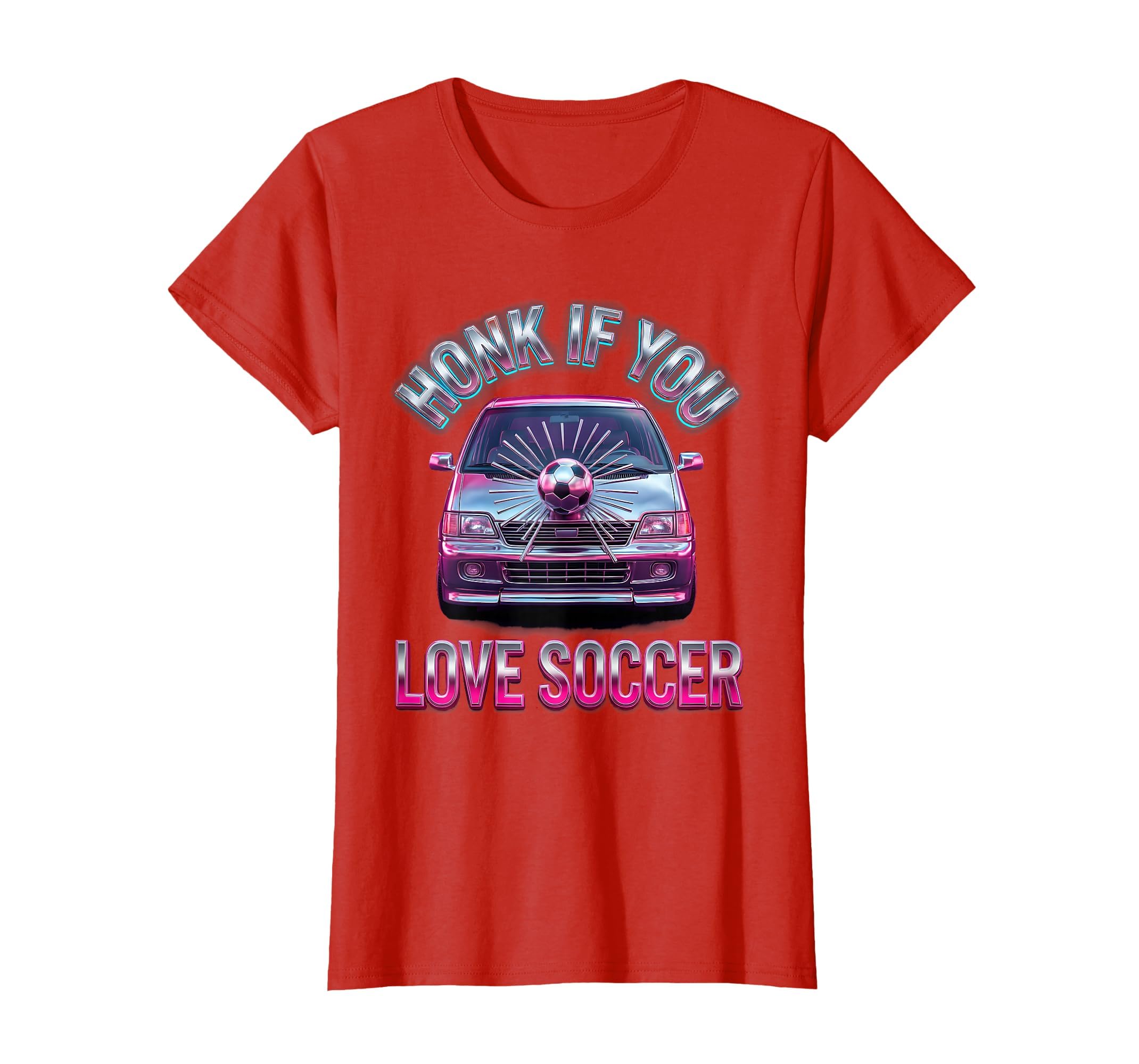 Honk If You Love Soccer Mom T-Shirt - Custom Art Print Men Women - T-Shirt, Sweatshirt, Hoodie