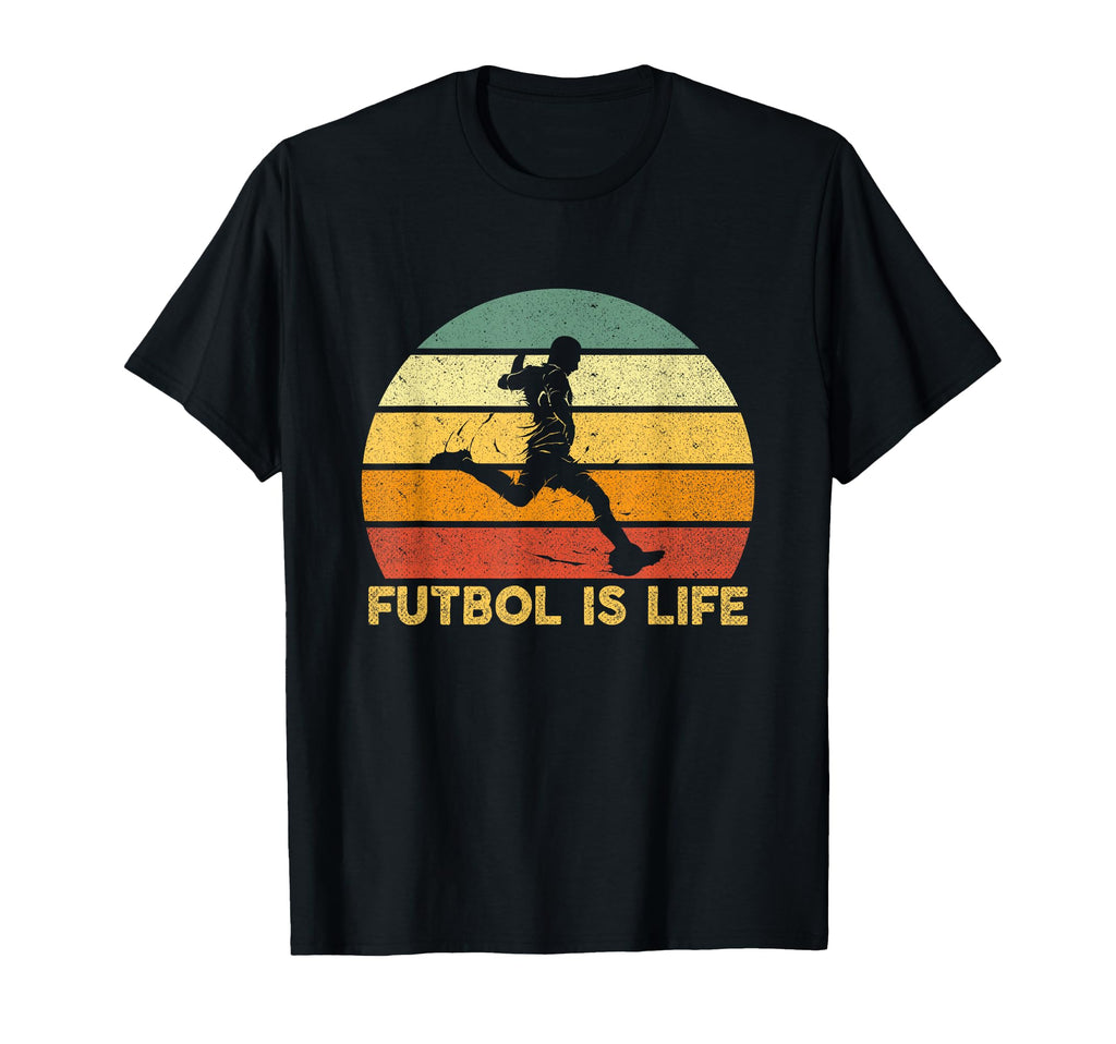Futbol Is Life Soccer Player Costume T-Shirt - Novelty Apparel Men Women - T-Shirt, Sweatshirt, Hoodie