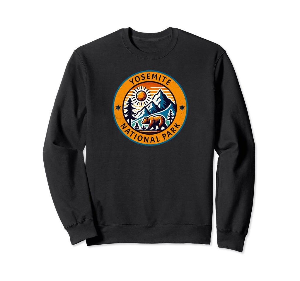 Yosemite National Park Outdoor Sweatshirt - Trendy Graphic Men Women - T-Shirt, Sweatshirt, Hoodie