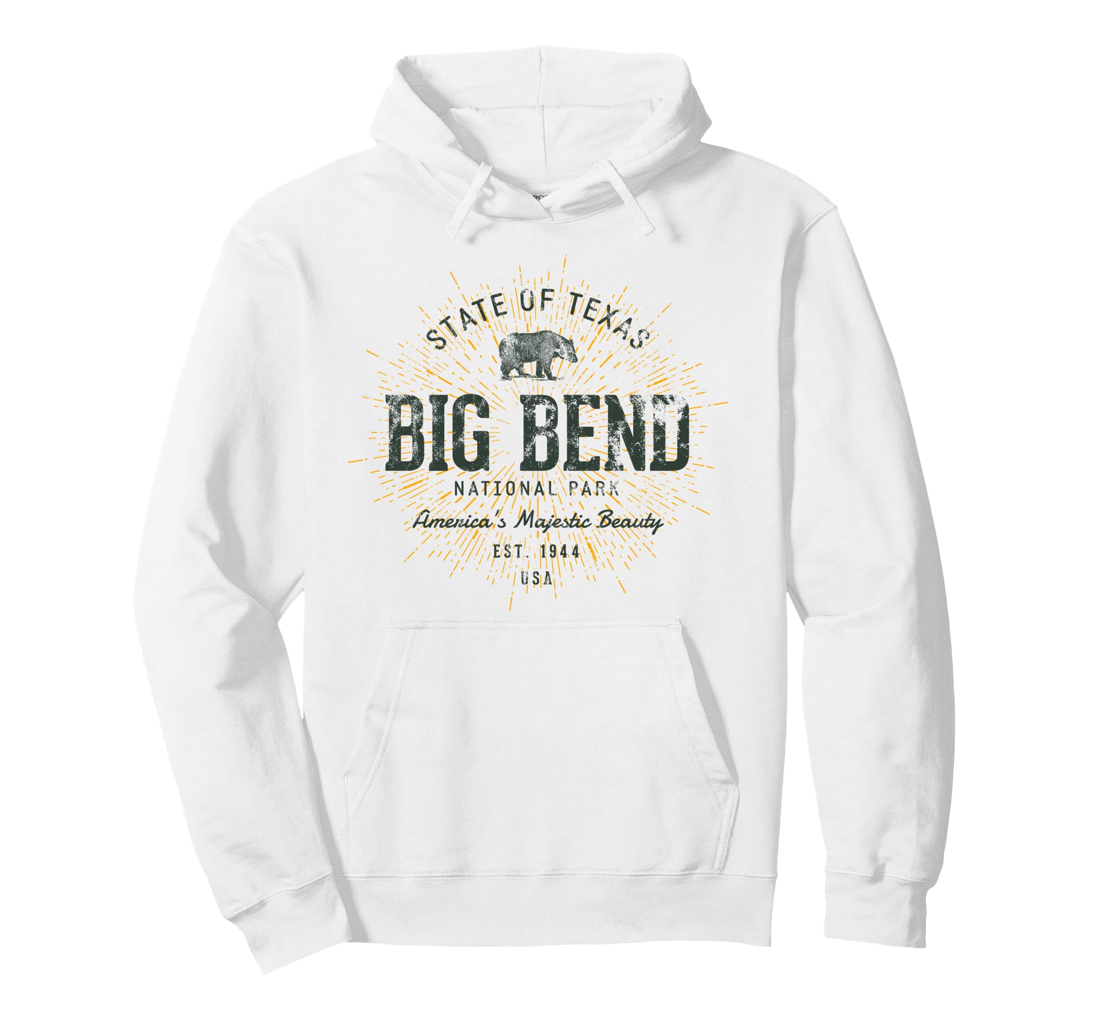 Big Bend National Park Hoodie - Minimalist Print for Adults - T-Shirt, Sweatshirt, Hoodie