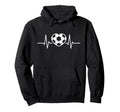 Soccer Heart Drawing Soccer Fans Hoodie - Trendy Graphic Unisex - T-Shirt, Sweatshirt, Hoodie