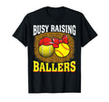 Busy Raising Ballers Tennis Softball T-Shirt - Graphic Print for Adults - T-Shirt, Sweatshirt, Hoodie