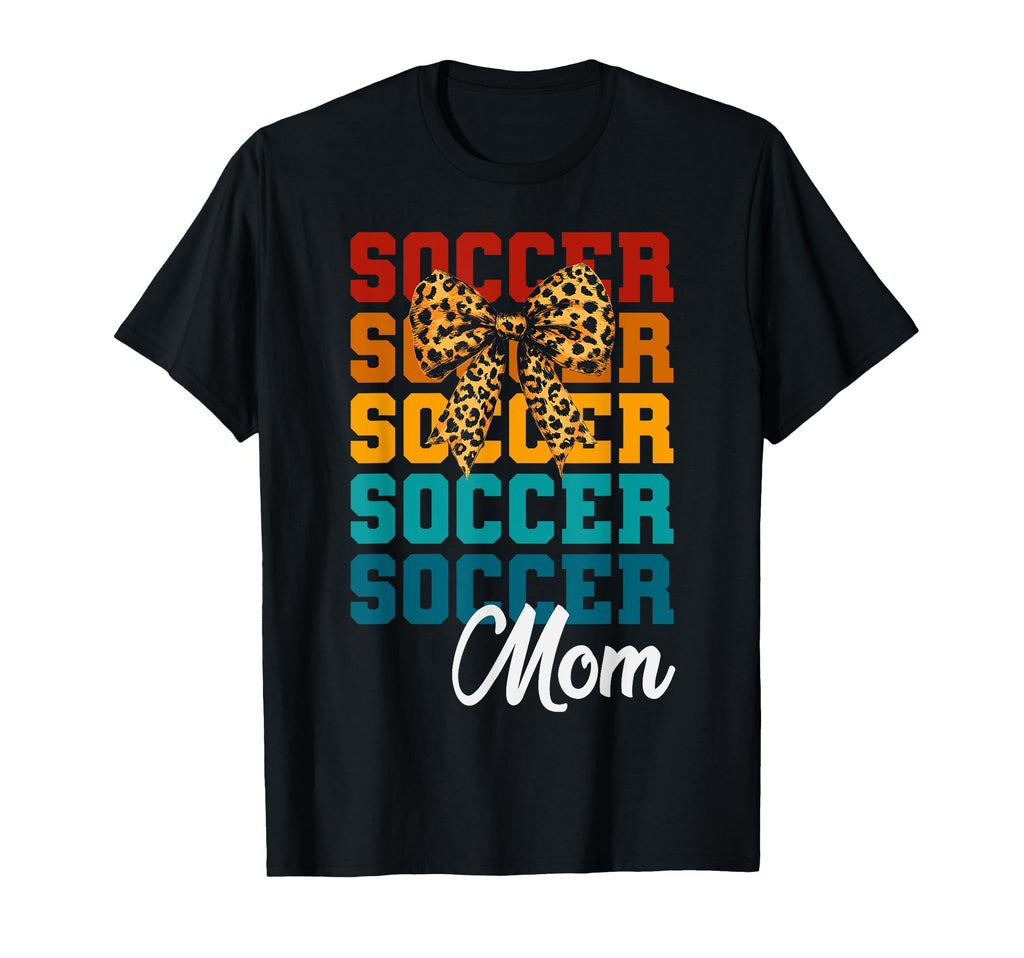 Coquette Bow Soccer Mom Soccer Lovers T-Shirt - Fun Novelty Design Unisex - T-Shirt, Sweatshirt, Hoodie