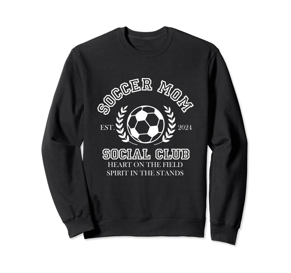 Soccer Mom Social Club T-Shirt - Trendy Graphic Men Women - T-Shirt, Sweatshirt, Hoodie
