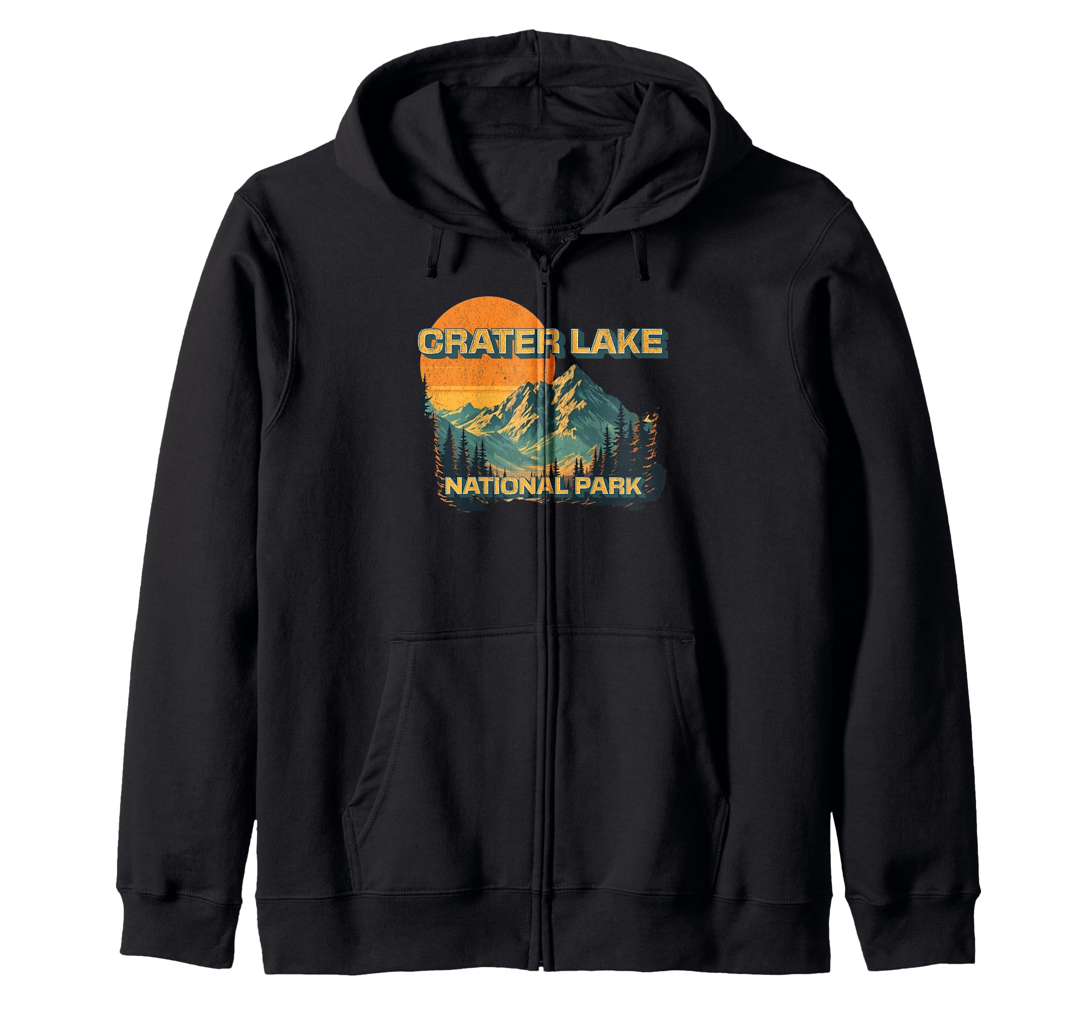 Crater Lake National Park Oregon Usa Hoodie - Novelty Apparel Men Women - T-Shirt, Sweatshirt, Hoodie