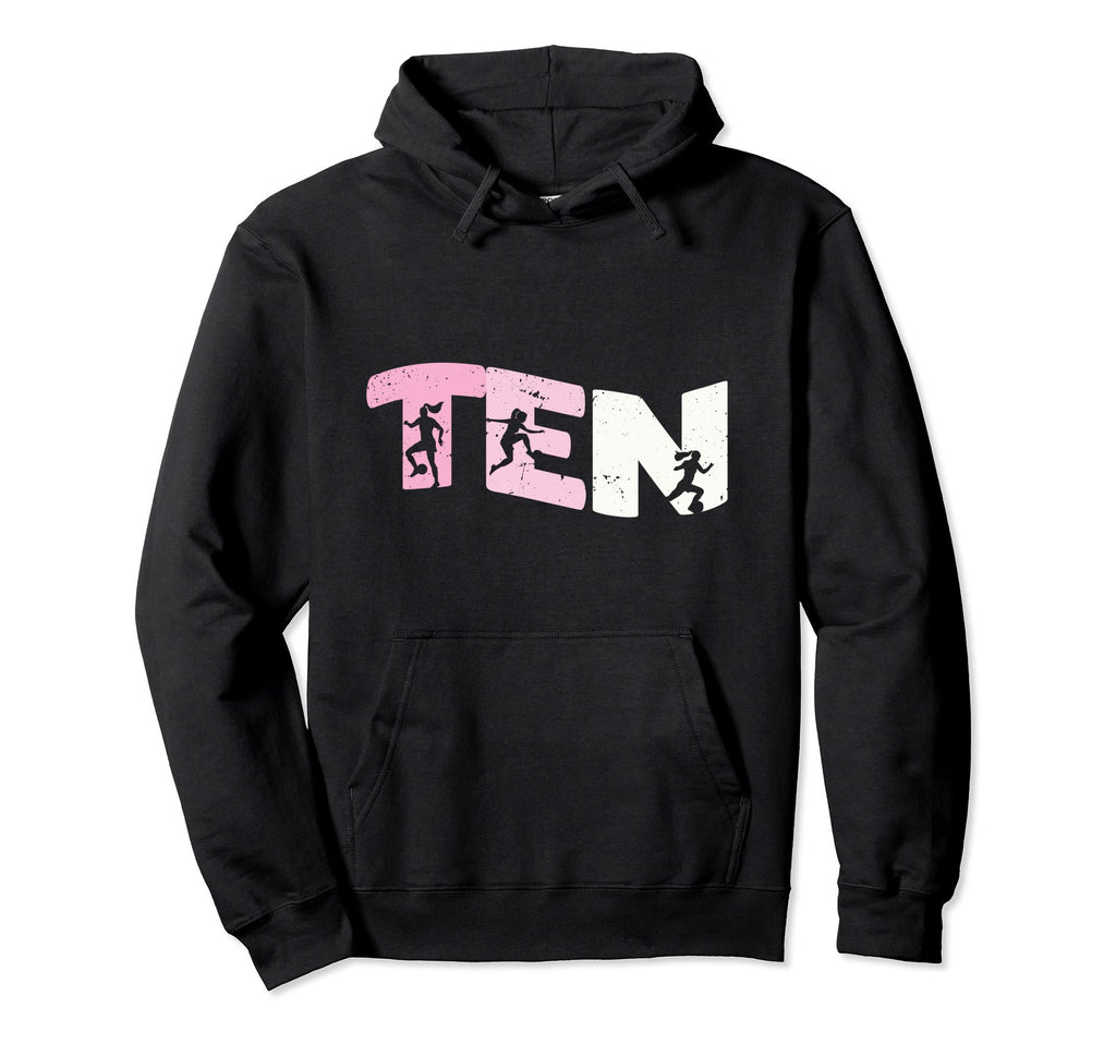 10 Year Old Soccer Birthday 10Th B Day Hoodie - Unique Graphic Unisex - T-Shirt, Sweatshirt, Hoodie