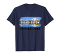 Grunge Grand Teton National Park Souvenir T-Shirt - Graphic Print Unisex - T-Shirt, Sweatshirt, Hoodie