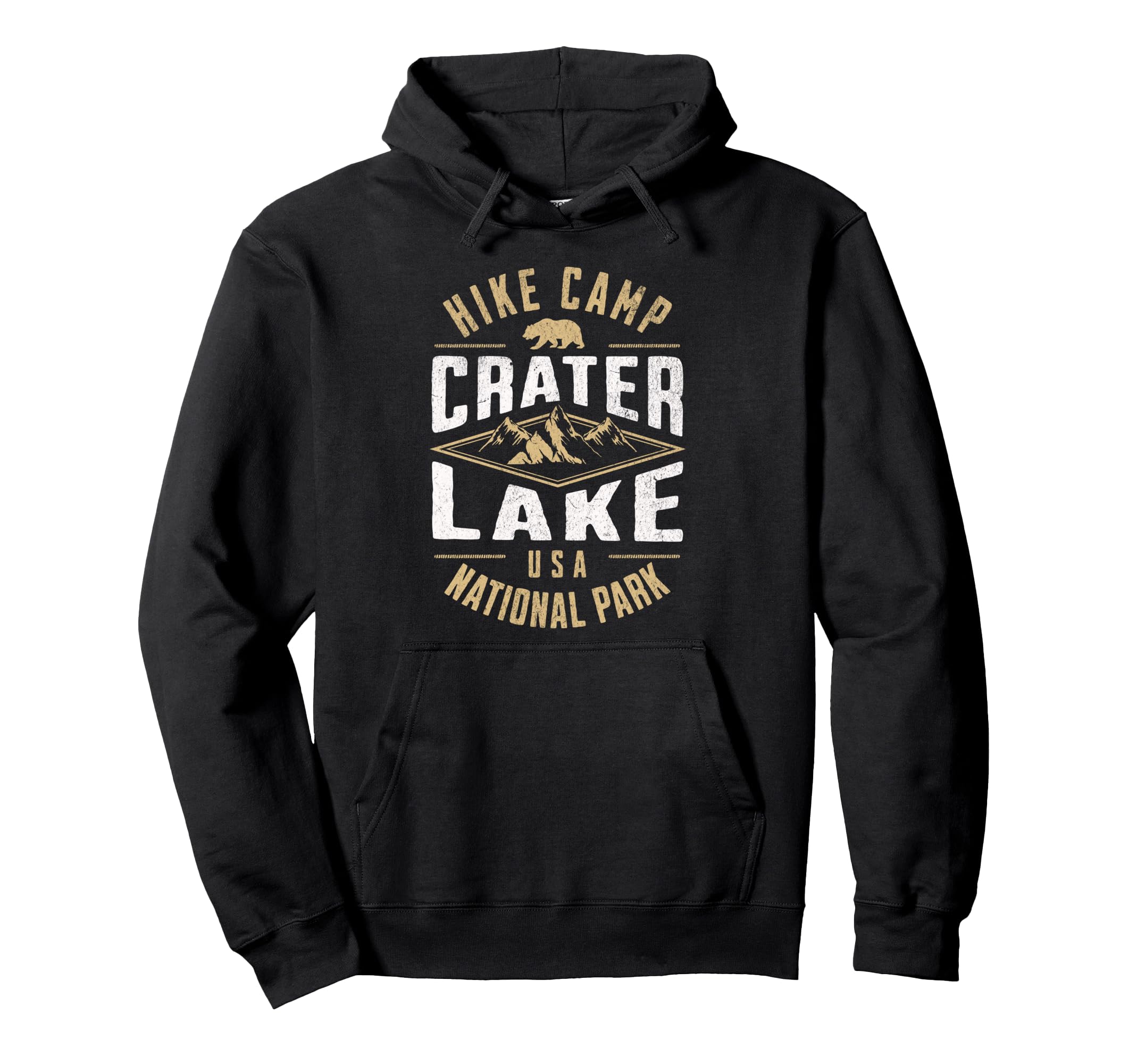 Crater Lake National Park Oregon Usa Hoodie - Minimalist Print Unisex - T-Shirt, Sweatshirt, Hoodie