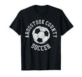 Aroostook County Soccer Distressed 90S T-Shirt - Fun Novelty Design Unisex - T-Shirt, Sweatshirt, Hoodie