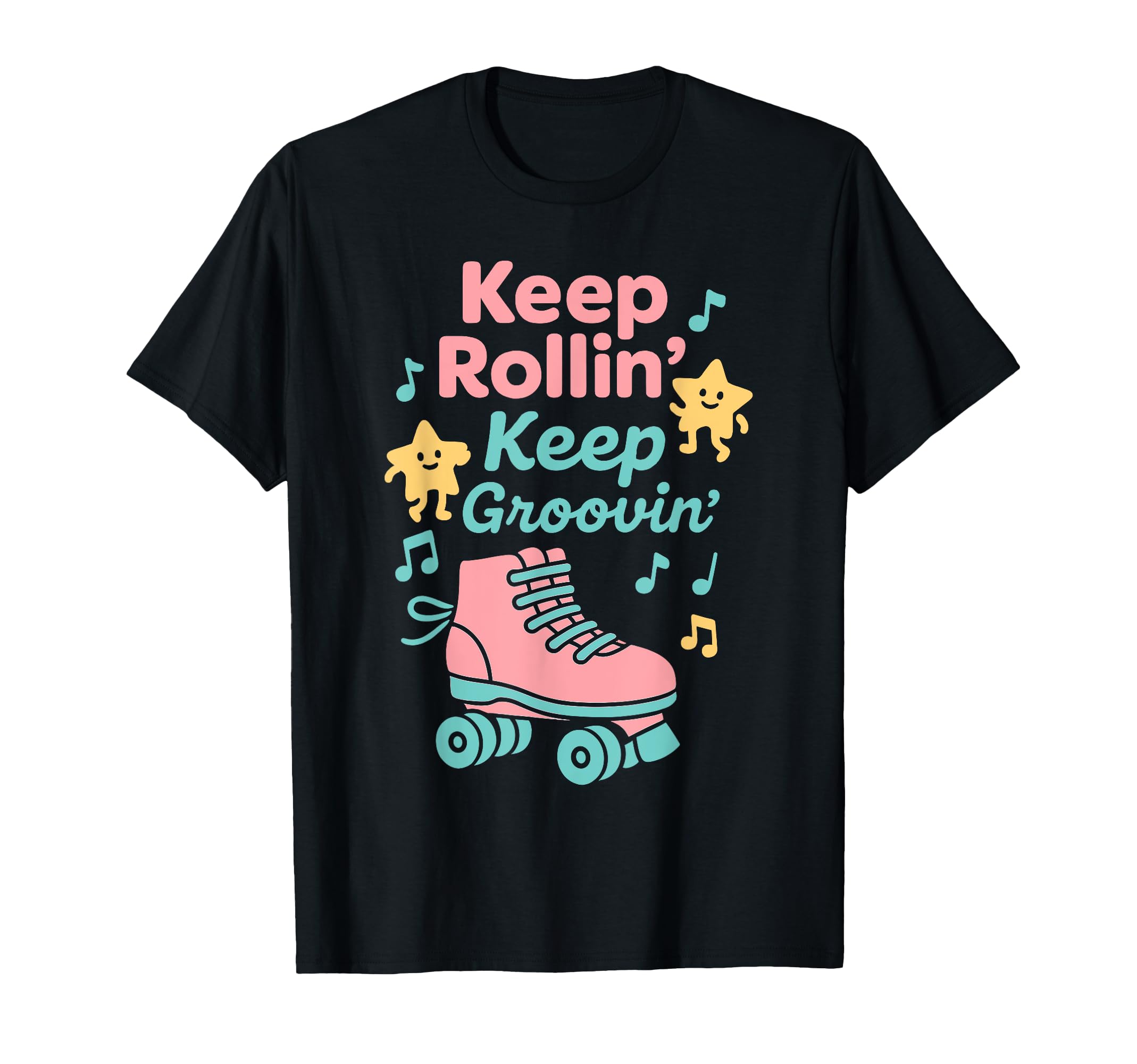 Roller Rink Crew Skate Disco Vibes T-Shirt - Custom Art Print for Adults - T-Shirt, Sweatshirt, Hoodie