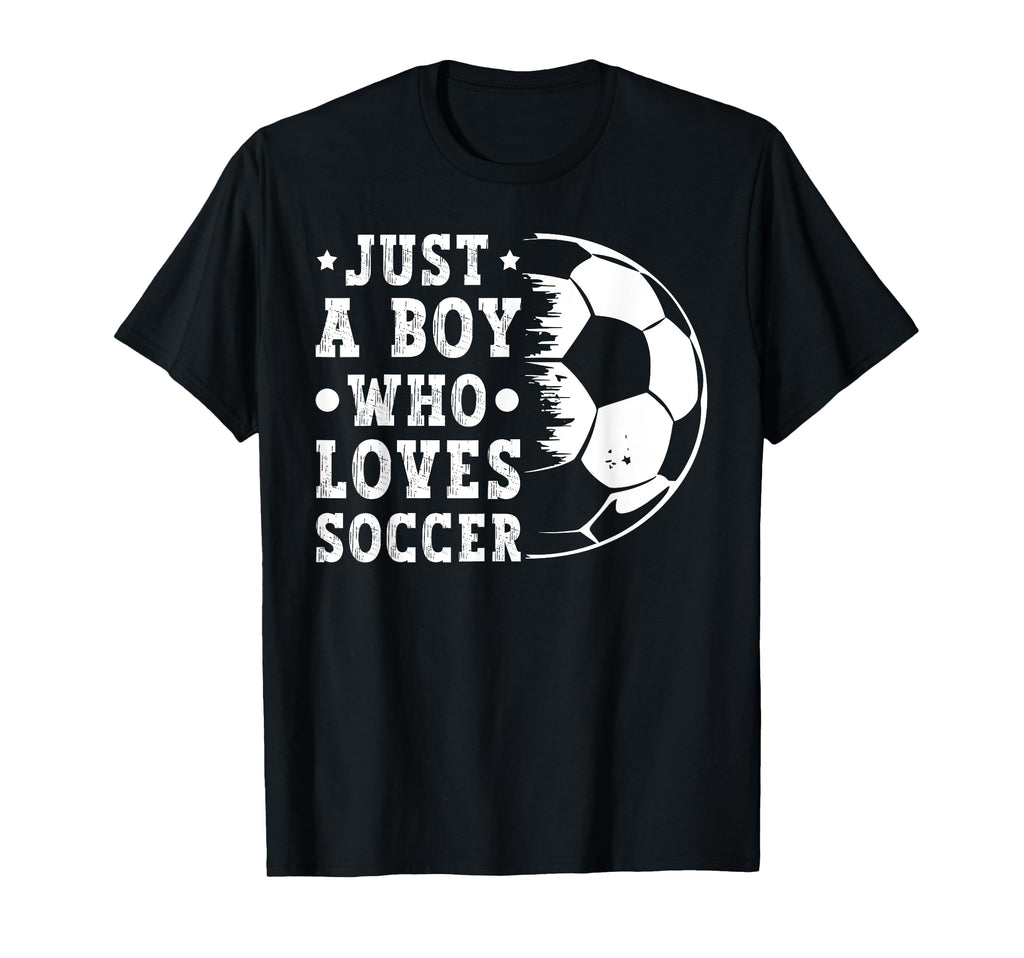 Just Who Loves Soccer Funny T-Shirt - Casual Everyday Wear for Adults - T-Shirt, Sweatshirt, Hoodie