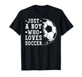 Just Who Loves Soccer Funny T-Shirt - Casual Everyday Wear for Adults - T-Shirt, Sweatshirt, Hoodie