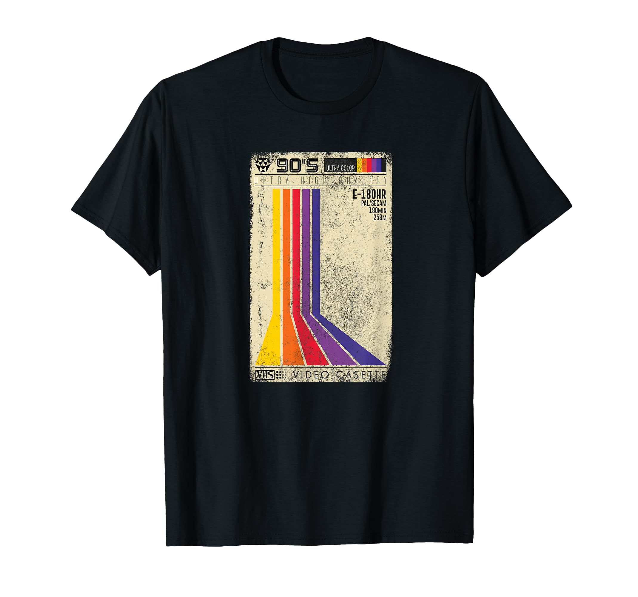 Vhs 80S 90S Video Tape T-Shirt - Minimalist Print Men Women - T-Shirt, Sweatshirt, Hoodie