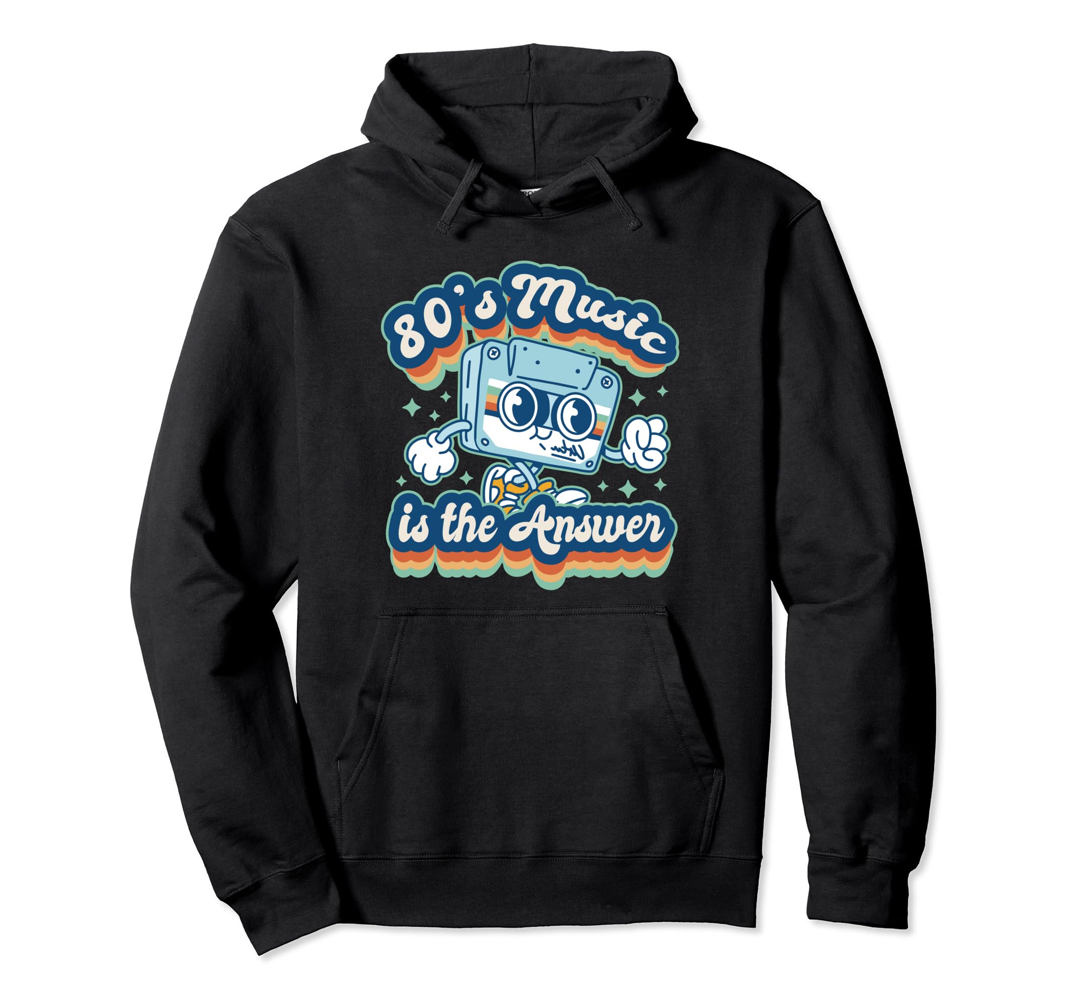 80S Music Cassette Tape Hip Hop Eighties Hoodie - Streetwear Style Unisex - T-Shirt, Sweatshirt, Hoodie
