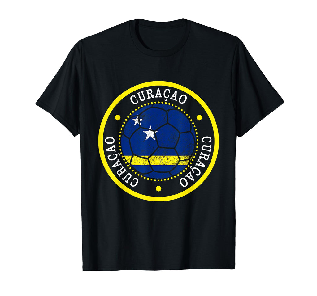 Curacao Soccer Ball Curacao Flag Curacao T-Shirt - Minimalist Print Unisex - T-Shirt, Sweatshirt, Hoodie
